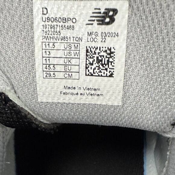 New Balance 9060 sneaker in the \